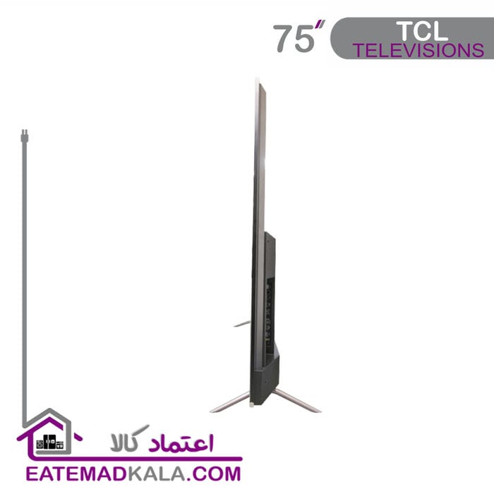 تلویزیون ال ای دی هوشمند تی سی ال  مدل 75C635 سایز 75 اینچ